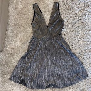 Divided H&M Silver Dress NWOT